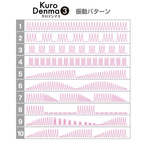 SSI - Kuro Denma 3代 - 绝对潮吹矛盾按摩棒 - 黑色 照片