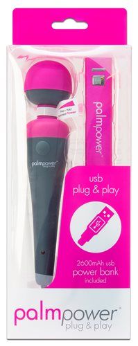 Palmpower - Plug & Play Massager - Pink photo