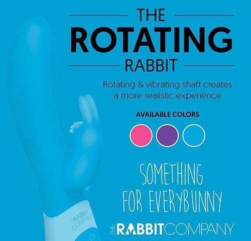 TRC - The Rotating Rabbit 旋转兔按摩棒 - 粉红色 照片