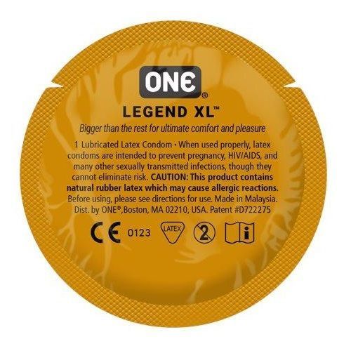 One Condoms - Legend 加大码安全套 12片装 照片