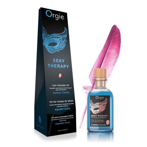 Orgie - Lips Massage Cotton Candy Set - 100ml photo
