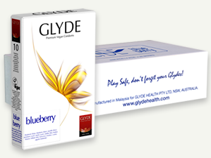 Glyde Vegan避孕套 蓝莓10个装 照片