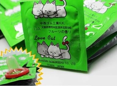 A-One - Love Cat Condom - 144 pieces photo