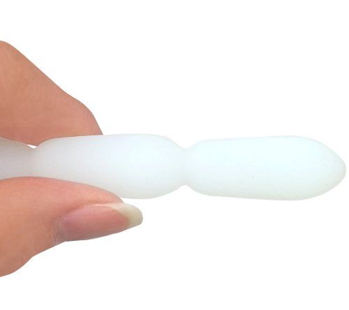 A-One - Dr. Anal Bead White Small photo