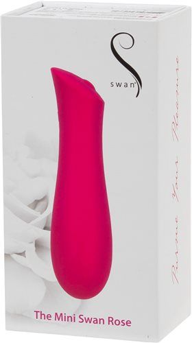 Swan - The Mini Swan Rose 震动器 - 粉红色 照片