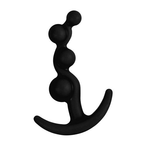 Lovetoy - Lure Me Silicone Anal Toy - Black photo