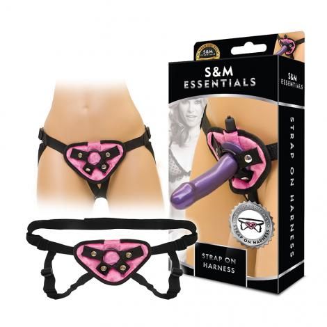 S&M - Strap on Harness - Pink photo