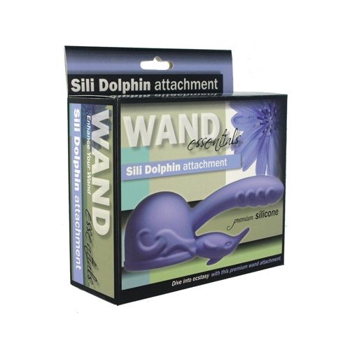 Wand Essentials - Dolphin Attachment - Purple photo