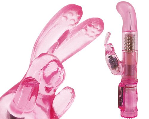 A-One - Merit Rabbit Vibrator - Pink photo