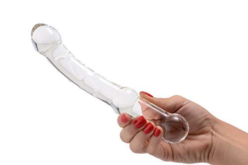 Prisms Erotic Glass - Prana Thrusting Wand - Clear photo