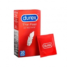Durex - Thin Feel Extra Dun Condoms 10's Pack photo