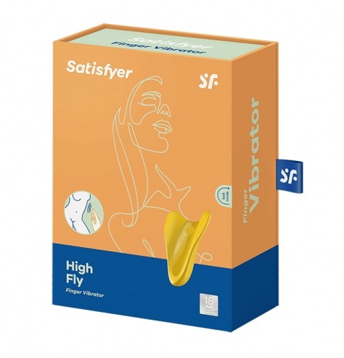 Satisfyer - High Fly 震动器 - 黄色 照片
