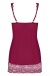 Obsessive - Miamor 連身裙和丁字褲 - 紅色 - L/XL 照片-8