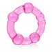 CEN - 五珠阴茎环 - 粉红色 照片-4