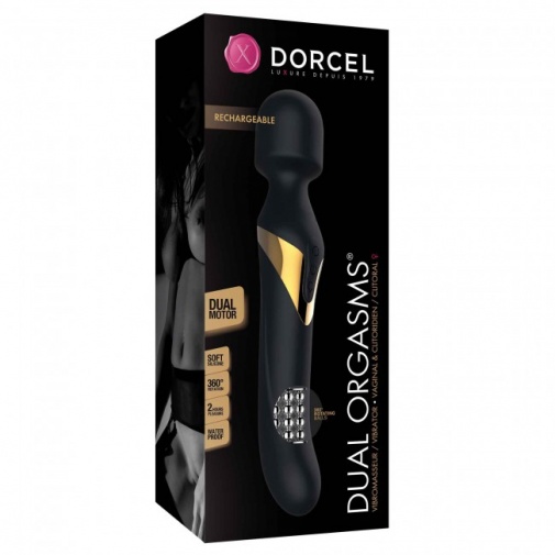 Dorcel - Dual Orgasms Massager - Black photo