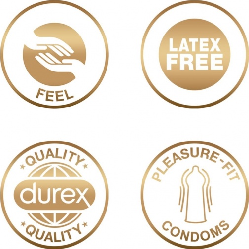 Durex - 裸感无乳胶避孕套 10 片装 照片