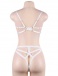 Ohyeah - Embroidery Underwire Set - White - M photo-7