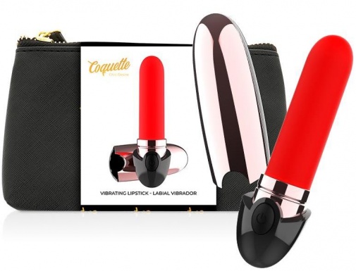 Coquette - Lipstick Rechargeable Vibe - Gold photo