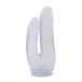 Chisa - 9.4" Double Dildo - Clear  photo-3