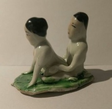 Chinese couple in Bizet Position photo