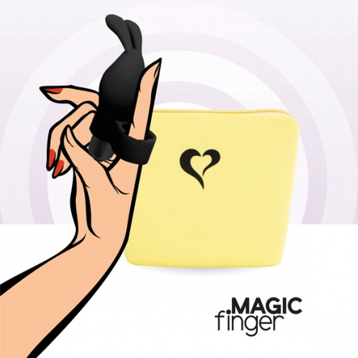 Feelztoys - Magic Finger Vibe - Black photo