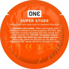 One Condoms - 超级凸点触感 1片装 照片