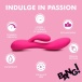 Bang! - 10X Flexible Rabbit Vibrator - Pink photo-5