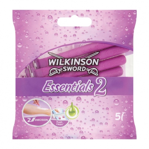 Wilkinson Sword - Essentials 2 即弃式女士剃刀 5件装 照片
