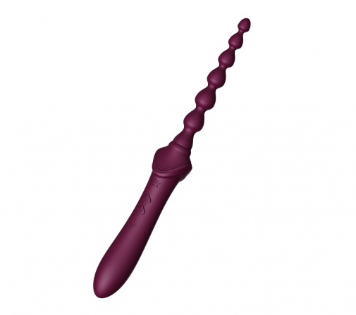 Zalo - Bess 2 陰蒂震動器 - 紫紅色 照片