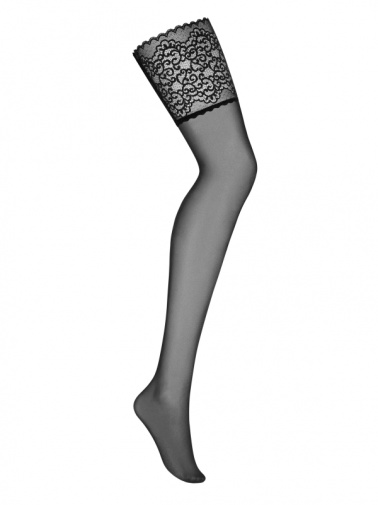 Obsessive - Ailay Stockings - Black - L/XL photo