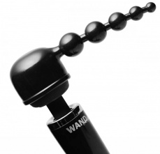 Wand Essentials - Bubbling Bliss Beaded Pleasure Wand Attachment - Black photo
