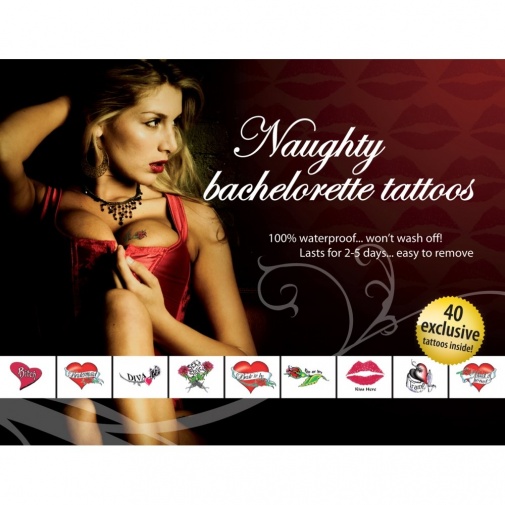 Tattoo Set - Naughty Bachelorette photo