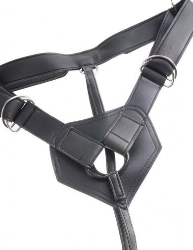 King Cock - Strap-On Harness 8″ Cock - Brown photo