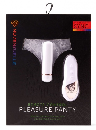 Nu Sensuelle - Pleasure Panty w Remote - White photo