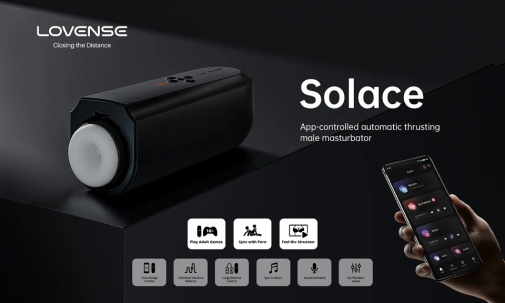 Lovense - Solace - 應用程式遙控自動飛機杯 照片