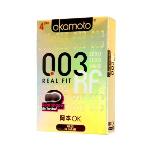 Okamoto - 0.03 Real Fit 4's Pack photo