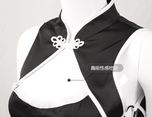 SB - Sexy Chinese Dress - Black photo