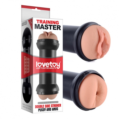 Lovetoy - Training Master 雙面手淫杯 - 陰道和肛門 照片