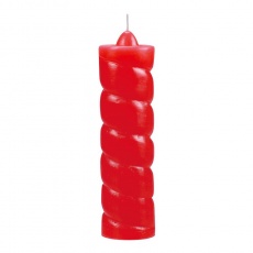 NPG - Rope Flame Candle L - Red photo