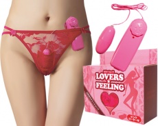 Mate - Lovers Feeling Vibro Bullet with Panties - Pink photo