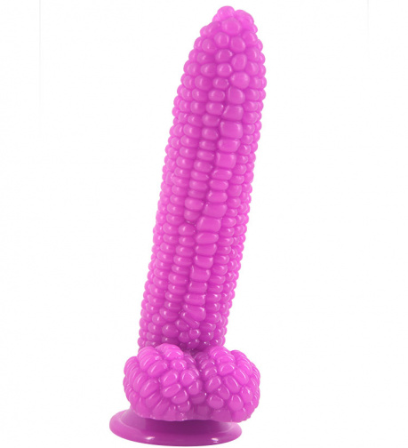 FAAK - 玉米形狀假陽具 - 紫色 照片