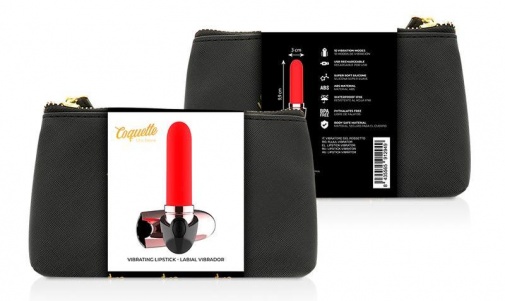 Coquette - Lipstick Rechargeable Vibe - Gold photo