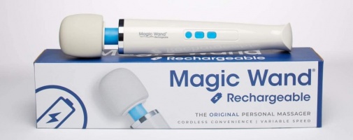Magic Wand - 充电式按摩棒 - 白色 照片