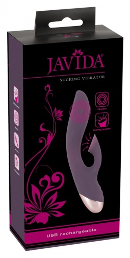 Javida - Sucking Vibrator - Purple photo