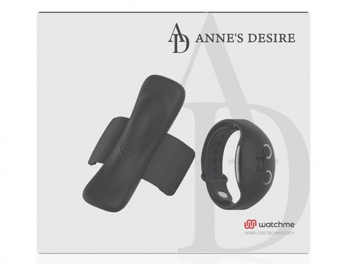 Anne's Desire - Vibro Panty Wirless Watchme - Black photo