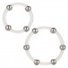 CEN - Steel Beaded Silicone Ring Set photo