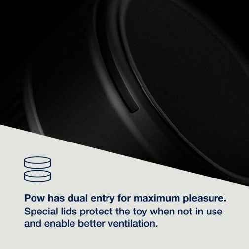 Arcwave - Pow 吸力控制自慰器 - 黑色 照片