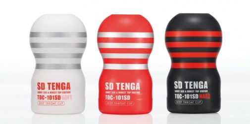 Tenga - 迷你深喉飛機杯 - 紅色標準型 照片