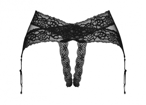 Obsessive - Lacrisia 吊襪帶 - 黑色 - 中碼/大碼 照片
