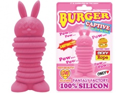 Burger 漢堡兔粉紅色 照片